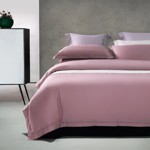 Venta al <span class=keywords><strong>por</strong></span> <span class=keywords><strong>mayor</strong></span> de lujo Rosa Cadar Juegos Sabanas De Cama Drap De Lit Ropa De Cama Juego De Cama - Product Image 3