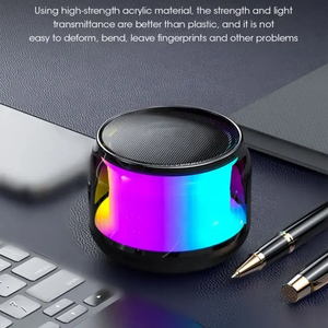 Âm Thanh Chuyên Nghiệp Âm Nhạc Âm Nhạc Hệ Thống Âm Thanh Di Động Cho Loa Bluetooth Với RGB Ánh Sáng Ban Đêm & LED Kim Loại Không Thấm Nước Tủ - Product Image 3