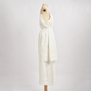 Fournisseur direct d'usine, robes de loisirs 100% coton, meilleure vente, robe à col carré - Product Image 2