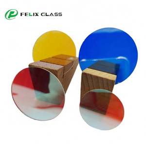 FELIX Fabricantes Mayoristas de Vidrio Dicroico Redondo con Alta Transmitancia de Luz, Revestimiento AR/AF/AG 95% - Product Image 5