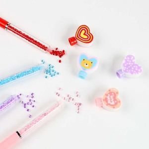 <span class=keywords><strong>Stylo</strong></span> promotionnel O&Q Série Saint-Valentin Sport Cœur Kawaii 0,7 mm Encre noire et bleue Logo personnalisé Plastique Source directe usine - Product Image 6