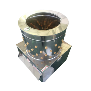 カスタマイズ可能な直径60cmステンレス製電動農場用鶏毛抜き機、新品、1年間保証、アヒル・七面鳥対応 - Product Image 3