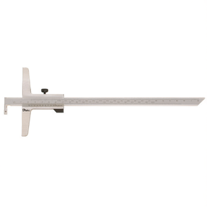 Calibrador de Profundidad Digital y Mecánico con Base, 150mm de Longitud para Medición Precisa - Product Image 2