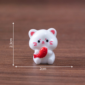 ตุ๊กตาแมวนำโชคขนาดจิ๋ว รูปแมวจิ๋ว ของตกแต่งเค้ก ของตกแต่งต้นไม้ในกระถาง ของตกแต่งภูมิทัศน์ - Product Image 6