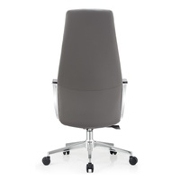 Chaise de bureau ergonomique en cuir, chaise de direction de luxe, siège de PDG, siège d'invité, chaises confortables
