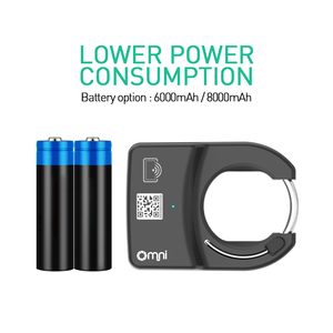 Cerradura Inteligente para <span class=keywords><strong>Bicicleta</strong></span> Eléctrica Omni New, con Alarma, Impermeable IP67, Antirrobo, para Alquiler Compartido - Product Image 5