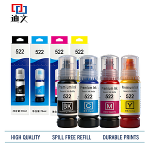 <span class=keywords><strong>Tinta</strong></span> para Impresora <span class=keywords><strong>EPSON</strong></span> <span class=keywords><strong>522</strong></span>, Botella de <span class=keywords><strong>Tinta</strong></span> para ET-2720/ET-2800/ET-2803/ET-4800/ET-4700/ET3843/ET2840/ET4810 - Product Image 1