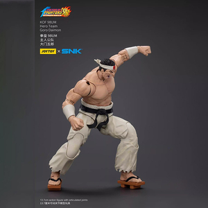 Figura de Acción Coleccionable JOYTOY <span class=keywords><strong>KOF</strong></span> 98UM Hero Team Goro Daimon JT01437 Escala 1/18, Modelo Articulado - Product Image 4