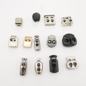ZINC METAL <strong>LACE</strong> CORD END STOPPER <strong>LOCK</strong> #1001 - Product Image 1