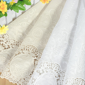 Экологичная хлопковая юбка с вышивкой - Product Image 1