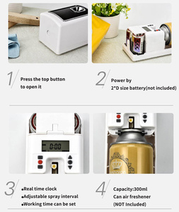 Nhà trong nhà tường-mount tự động có thể điều chỉnh làm mát không khí hương thơm Aerosol phun Dispenser Pin hoạt động Aerosol Dispenser - Product Image 3