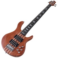 Guitare basse électrique professionnelle 5 cordes de 43 pouces, finition mate Sapele, pour droitier, modèle exquis, best-seller