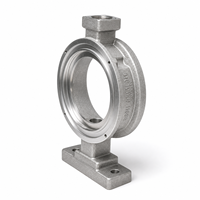 Corps de vanne papillon 304 316 usiné CNC, moulage de précision, certifié ISO9001, OEM/ODM