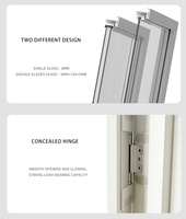Puertas y Ventanas de Vidrio con Aleación de Aluminio para Cocina Moderna y Villa, con Aislamiento Acústico y Acabado de Superficie