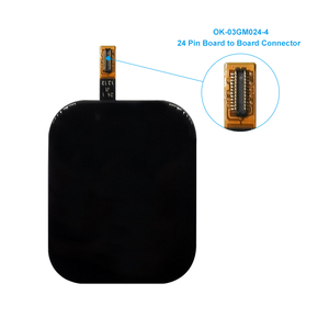 1.96 inch 410x502 qspi màu <span class=keywords><strong>OLED</strong></span> hiển thị thông minh đồng hồ AMOLED Màn hình cảm ứng mô-đun Bảng điều chỉnh co5300 cst820 cảm ứng điện dung bảng điều chỉnh CTP - Product Image 5