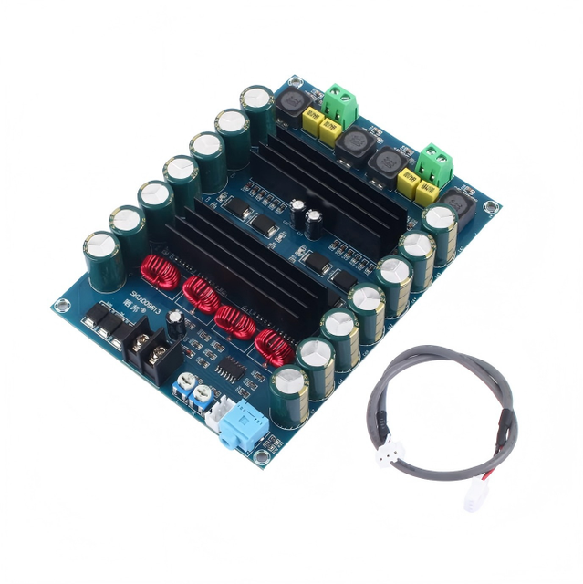 TPA3116D2 Class D Digital Audio Power Amplifier Board 2x75W Stereo Dual Channel DC12V Car HiFi Speaker Amplifier Module DIY