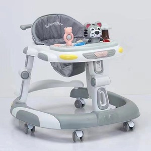 Trotteur universel 360 degrés plastique musique dessin animé anneaux gonflables trotteur - Product Image 5