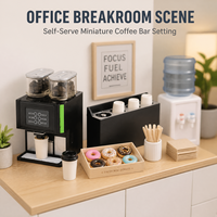 Mini machine à café pour maison de poupée, accessoire unique pour maison de poupée