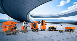 آلة تنعيم ذات قرصين تعمل بالتحكم عن بعد مع نظام تحكم حركي مطور ذاتيًا للبناء الدقيق - Product Image 5