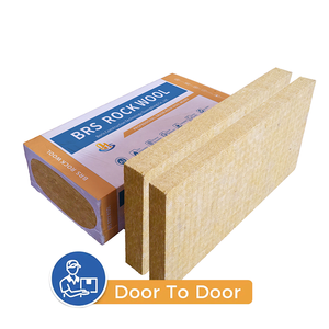 <span class=keywords><strong>Panneau</strong></span> de laine de roche insonorisant et ignifuge 80 kg/m3, 50 mm, 75 mm, 100 mm, 150 mm pour l'isolation thermique des murs de maisons conteneurs - Product Image 3