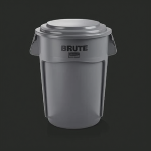 Bidone per Rifiuti Brute 167 L Grigio per Uso Commerciale - Product Image 3
