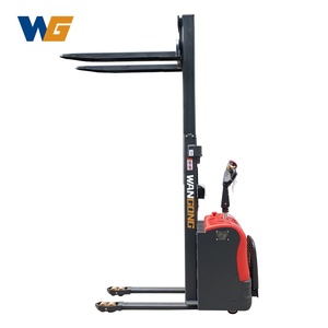 Apilador de Palés Semi-Eléctrico WANGONG con Certificación CE, de 2 Toneladas y 2 Metros, Carretilla Elevadora Eléctrica con Alta Capacidad de Elevación - Product Image 3