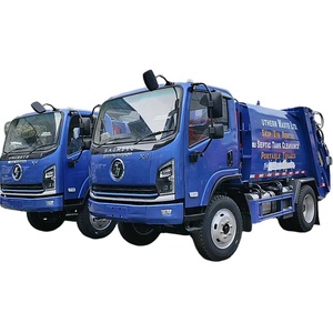 Camión Compactador de Basura Pequeño Shacman de 6 M3 con Carga Trasera, Vehículo para Residuos Comprimidos, Camiones de Basura Económicos en Venta - Product Image 1