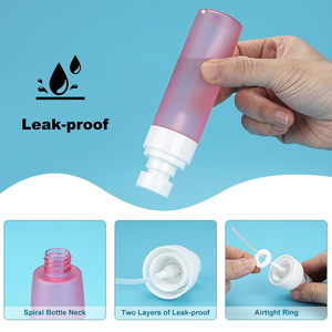 Botella de Plástico Redonda Cilíndrica Personalizada de 4oz con Pulverizador, Envase Cosmético para Rubor - Product Image 6