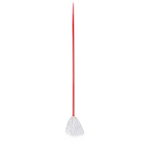 Tornillo italiano Mango plano Limpieza del hogar Cabeza <span class=keywords><strong>de</strong></span> fregona <span class=keywords><strong>de</strong></span> algodón Palo <span class=keywords><strong>de</strong></span> <span class=keywords><strong>madera</strong></span> con mango plano Fácil <span class=keywords><strong>de</strong></span> usar - Product Image 5