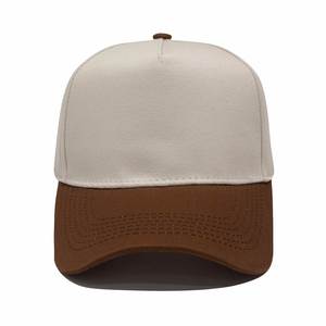 Casquette de baseball en coton durable avec logo brodé 3D personnalisé, design unique bicolore, vente en gros OEM ODM, idéale pour les cadeaux de fête - Product Image 3