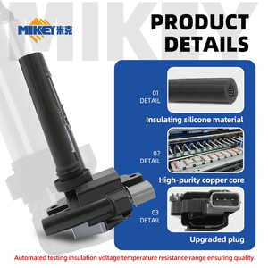 Bobine di accensione MIKEY compatibili con Suzuki 33400-65G00 Grand <span class=keywords><strong>Vitara</strong></span> Jimny Liana Hatchback Liana Sedan Swift Sport 3340065G0 UF280 - Product Image 2