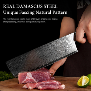 Couteaux à éplucher de cuisine en acier inoxydable, ustensile à fruits de 3.5 ", Damascus utilitaire de cuisine en acier inoxydable, couteaux de <span class=keywords><strong>Chef</strong></span> à éplucher avec manche en résine bleue confortable en nid d'abeille - Product Image 4