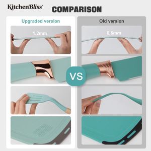 Kitchenbliss 19pcs Wood Handle Kitchen Utensils <b>Set</b> Silicone Kitchenware <b>Cookware</b> Knife <b>Set</b> with Cutting Board and Holder Box - Product Image 5