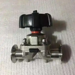 Van màng 2 chiều không chết van màng chân 304L 316L cf3m DN40 PN16 van màng vệ sinh cho nước tinh khiết - Product Image 5