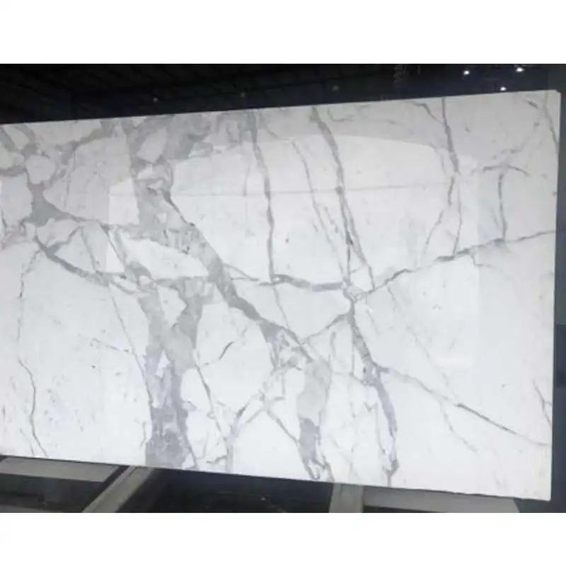 Italy marble tile Calacatta Oro tile flooring lobby hotel home wall cladding stone veneer