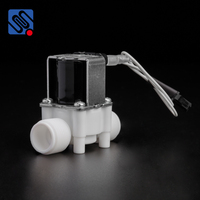 Meishuo FPD360L avec câble normalement fermé G1/2 "filetage externe en plastique Dc eau électrovanne électrique