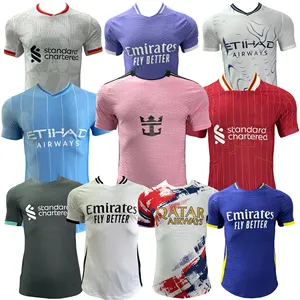 Camisa de futebol personalizada 24/25 temporada Manchester Thai Quality Club Camisa de futebol masculina de alta qualidade