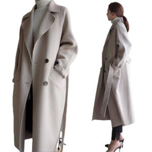 <span class=keywords><strong>Cappotti</strong></span> Invernale da Donna in Lana a Doppio Petto di Tendenza 2024, Blazer Lunghi <span class=keywords><strong>Oversize</strong></span> e Giacche Casual in Tinta Unita per Taglie Forti - Product Image 1