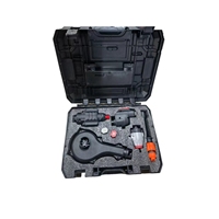 Kit d'outils électriques ménagers, kit combo 18 pièces, ensembles d'outils à main avec batterie au lithium