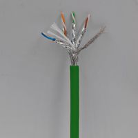 Cable Ethernet CAT6A/CAT7 de 8 Hilos para Cadenas Portacables, para Cámaras Industriales y Sistemas Servo, Doble Blindaje, Rendimiento de Grado Industrial