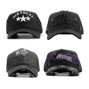 Nhanh Chóng Vận Chuyển Da Lộn Tùy Chỉnh 5 Bảng Điều Chỉnh Ban Đầu Gorras G5 Râu Mũ Hộp B Sao Barbas Mũ Ct - Product Image 6