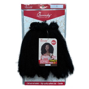 Cheveux synthétiques Afro Kinky en vrac pour tresses courtes et bouclées, idéaux pour la fabrication de perruques afro-américaines (vente en gros) - Product Image 5