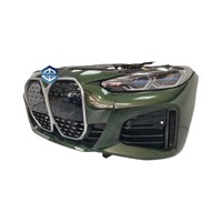 Parachoques Delantero Original de Segunda Mano en Oferta para BMW Serie 4 G22 G26 con Marco, Ventilador Electrónico y Radiador para Kit de Carrocería