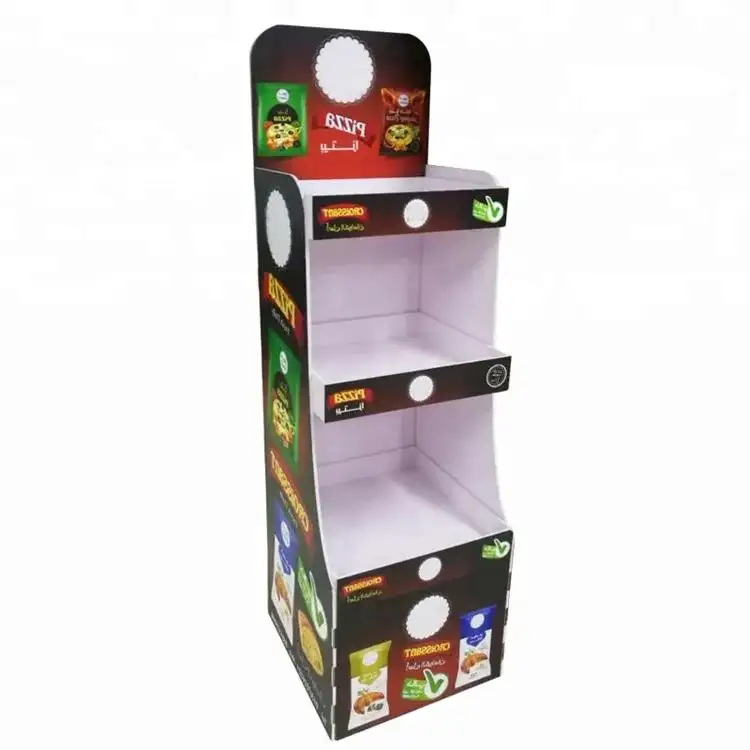 Loja De Conveniência De Supermercado De PVC Pequena Prateleira Bebidas Placa De Espuma De Exibição Do Armário Snacks Display Rack Tamanho Personalizado