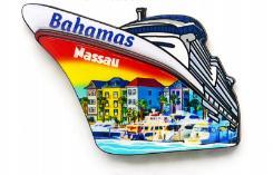 Aimants de réfrigérateur des Bahamas, souvenirs touristiques, aimants pour réfrigérateurs, autocollants magnétiques créatifs sur le thème de la danse folklorique - Product Image 5