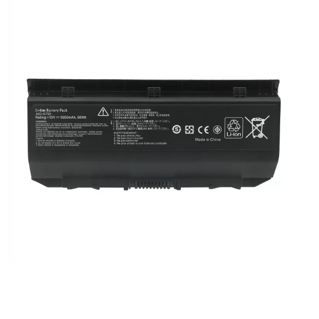 Genuine A42-G750 Battery for ASUS ROG G750 G750J G750JH G750JM G750JS G750JW 15V 88Wh 5900mAh Laptop Battery