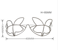 Nouveau soutien-gorge à armatures sexy pour costume de femme, accessoires de robe de danse du ventre samba, soutien-gorge à armatures extérieur pour carnaval