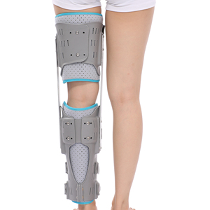 Rodillera ortopédica médica con doble bisagra, <span class=keywords><strong>ortesis</strong></span> <span class=keywords><strong>articulada</strong></span>, fijador de rodilleras, soporte - Product Image 4