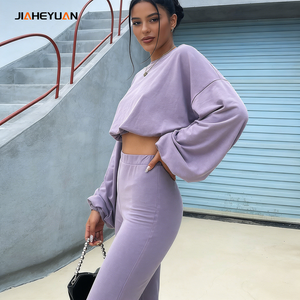 Ropa de otoño <span class=keywords><strong>para</strong></span> <span class=keywords><strong>mujer</strong></span>, chándal <span class=keywords><strong>para</strong></span> <span class=keywords><strong>mujer</strong></span>, conjunto de dos piezas <span class=keywords><strong>para</strong></span> <span class=keywords><strong>mujer</strong></span> - Product Image 1