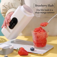 Oplaadbare fruitmixer 420ML Type-C poort voor reizen en picknicks CE RoHS gecertificeerd 15s snelle zelfreiniging 10-12 keer te gebruiken